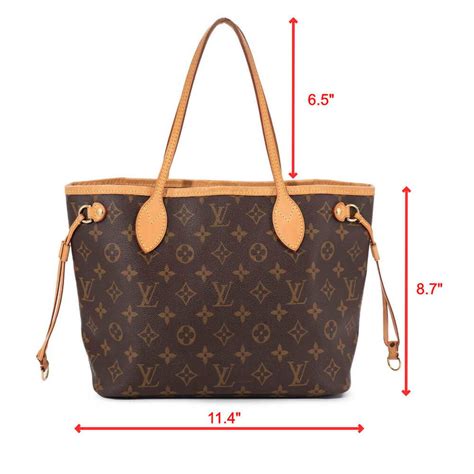 louis vuitton neverfull bag dimensions|Louis Vuitton Neverfull size guide.